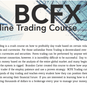 BCFX Signals – Trading Course